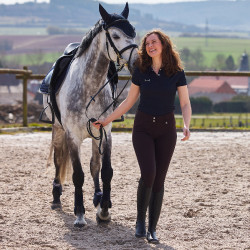 Protectores de Tendón Adepto Horze Azul marino oscuro Protectores de Tendón Adepto Horze Azul marino oscuro