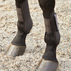 Protectores de Tendón Adepto Horze Marrón oscuro