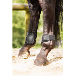 Horze Conjunto de Protectores de Tendones y Menudillos Armour Negro Horze Conjunto de Protectores de Tendones y Menudillos Armour Negro