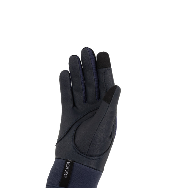 Horze Guantes De Equitación con Estampado de Corazones en Brillantina para Niños Horze Guantes De Equitación con Estampado de Corazones en Brillantina para Niños