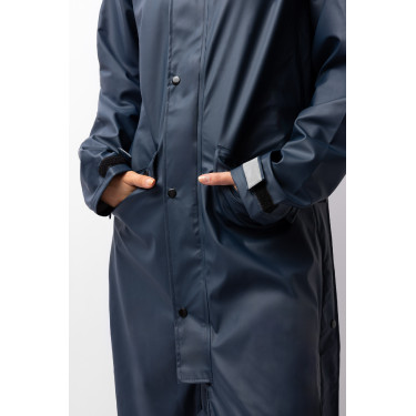 Impermeable Horze Hazel para mujer largo con aberturas Impermeable Horze Hazel para mujer largo con aberturas