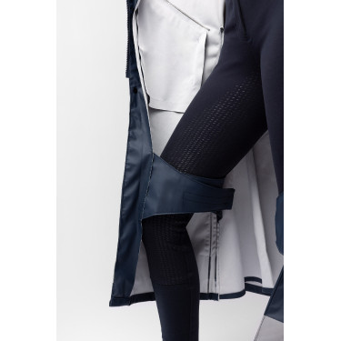 Impermeable Horze Hazel para mujer largo con aberturas Impermeable Horze Hazel para mujer largo con aberturas