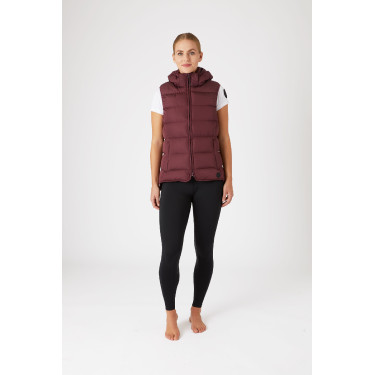Chaleco acolchado sin mangas con capucha Horze Callie para mujer Chaleco acolchado sin mangas con capucha Horze Callie para mujer