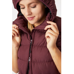 Chaleco acolchado sin mangas con capucha Horze Callie para mujer Chaleco acolchado sin mangas con capucha Horze Callie para mujer