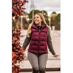 Chaleco acolchado sin mangas con capucha Horze Callie para mujer Chaleco acolchado sin mangas con capucha Horze Callie para mujer