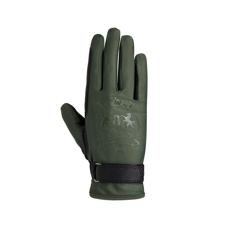 Guantes de equitación B Vertigo Laia para mujer con logotipo impreso Guantes de equitación B Vertigo Laia para mujer con logotipo impreso