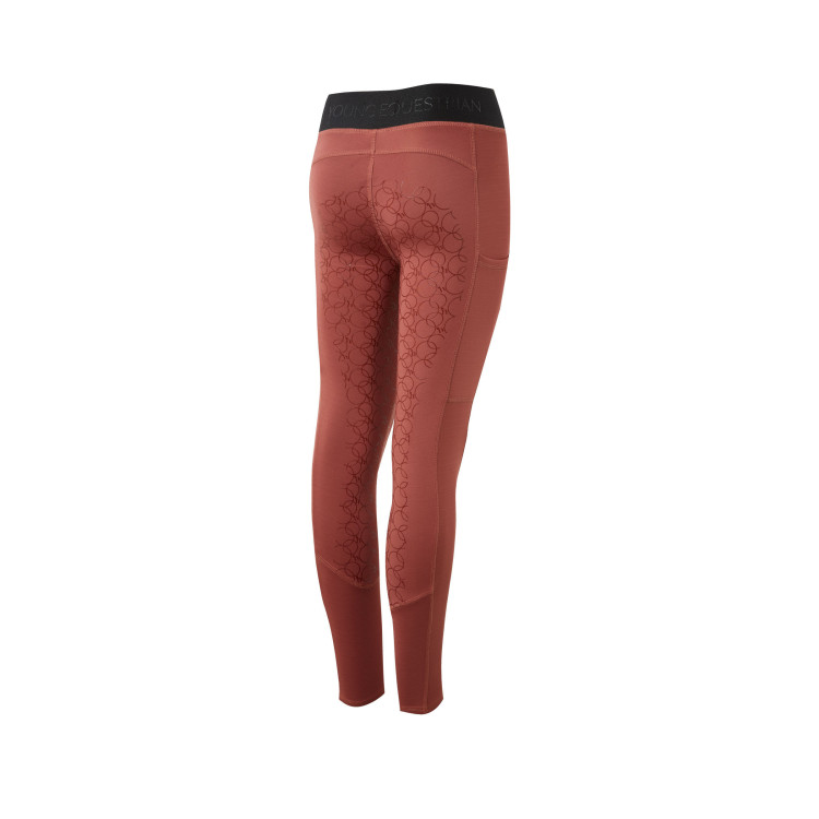 Leggings de equitación con silicona Horze Leighton Adolescente de asiento completo con forro cálido Leggings de equitación con silicona Horze Leighton Adolescente de asiento completo con forro cálido