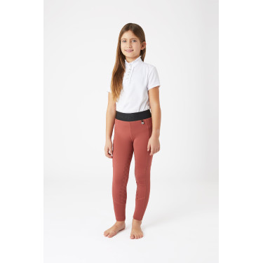 Leggings de equitación con silicona Horze Leighton Adolescente de asiento completo con forro cálido Leggings de equitación con silicona Horze Leighton Adolescente de asiento completo con forro cálido