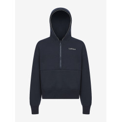 Sudadera con capucha LeMieux de media cremallera Esme Young Rider Hettie Marina modelo antiguo Azul marino Sudadera con capucha LeMieux de media cremallera Esme Young Rider Hettie Marina modelo antiguo Azul marino