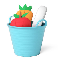 Cubo de golosinas Mini Poney LeMieux Multi Multicolor