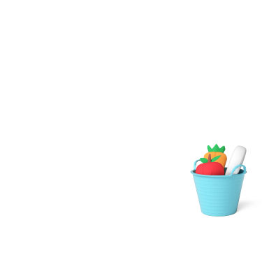 Cubo de golosinas Mini Poney LeMieux Multi Multicolor