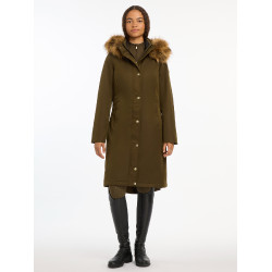 Abrigo largo impermeable LeMieux Anya Alpino Marrón Abrigo largo impermeable LeMieux Anya Alpino Marrón