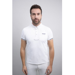 Polo Harcour Crystallo Blanco