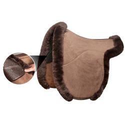 Mantilla Gel Grip Showing Numnah LeMieux Castaño Marrón