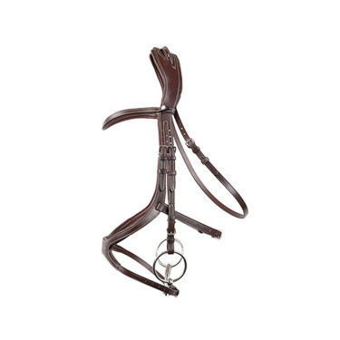 Brida Montar US Excellence Adapt cuero curtido Castaño Marrón