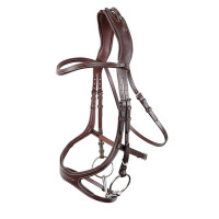 Brida Montar US Excellence Adapt cuero curtido Castaño Marrón