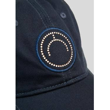 Gorra con logo Montar Marino / oro rosa Azul marino