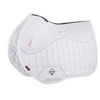 Mantilla LeMieux X-Grip Silicone EuroJump Square Blanco