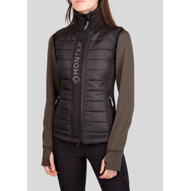 Chaleco acolchado sin mangas Montar Emma mujer Chaleco acolchado sin mangas Montar Emma mujer
