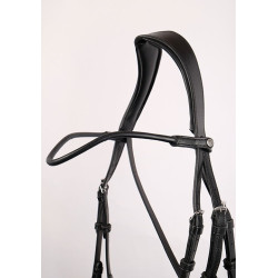 Frontal Montar cuero redondo curvado