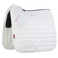 Mantilla LeMieux X-Grip Twin Sided doma Square Blanco Mantilla LeMieux X-Grip Twin Sided doma Square Blanco