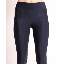 Legging Montar Linnea full grip mujer Marino Azul marino