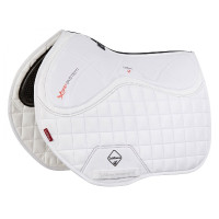 Mantilla LeMieux X-Grip Twin Sided Euro Jump Square Blanco