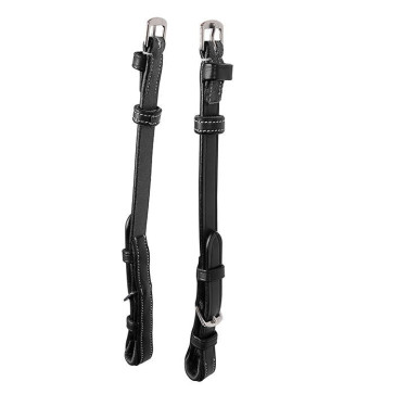 Montar Montar cuero plano negro crema Montar Montar cuero plano negro crema