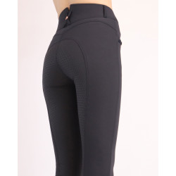 Pantalón Montar Molly Yati mujer talle alto full grip Marino / oro rosa Azul marino