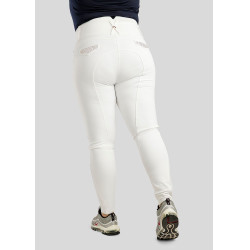 Pantalón de montar talle alto Briella crystal Rose gold Curve full grip mujer Pantalón de montar talle alto Briella crystal Rose gold Curve full grip mujer