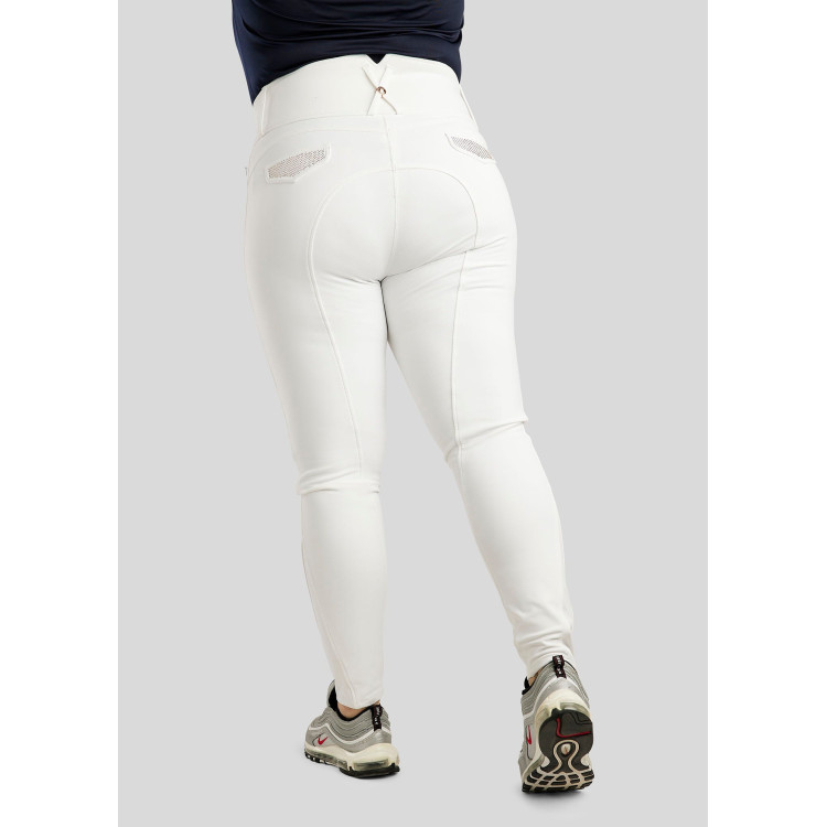 Pantalón de montar talle alto Briella crystal Rose gold Curve full grip mujer Pantalón de montar talle alto Briella crystal Rose gold Curve full grip mujer