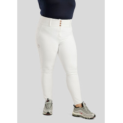 Pantalón de montar talle alto Briella crystal Rose gold Curve full grip mujer Pantalón de montar talle alto Briella crystal Rose gold Curve full grip mujer