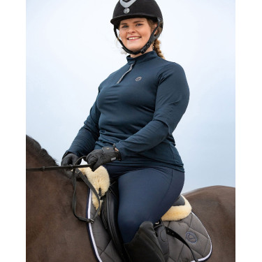 Pantalón de montar talle alto Briella crystal Rose gold Curve full grip mujer Marino Azul marino Pantalón de montar talle alto Briella crystal Rose gold Curve full grip mujer Marino Azul marino