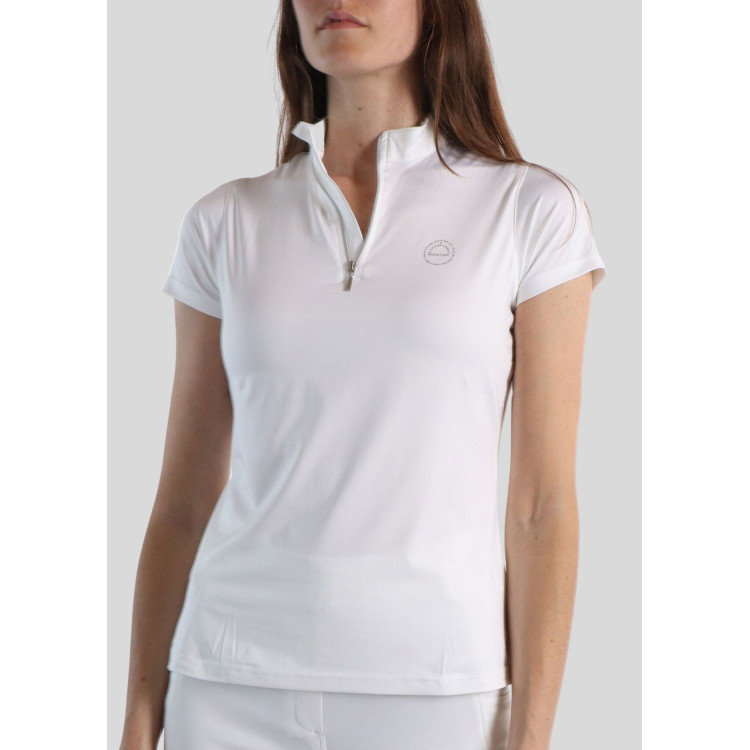 Polo de concurso Montar Everly logo de cristal Curve mujer Polo de concurso Montar Everly logo de cristal Curve mujer