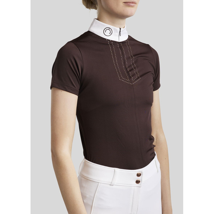Polo de concurso Montar MoViolet mujer