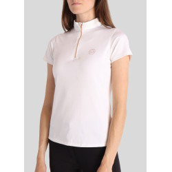 Polo Montar Everly Mon Tech mujer mangas cortas rosa dorado Polo Montar Everly Mon Tech mujer mangas cortas rosa dorado