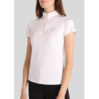 Polo Montar Everly Mon Tech mujer mangas cortas rosa dorado Polo Montar Everly Mon Tech mujer mangas cortas rosa dorado