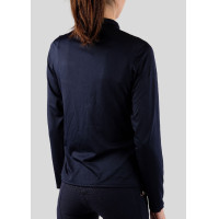 Polo de montar Everly Mon Tech para mujer de manga larga en rosa dorado Marino Azul marino