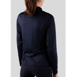 Polo de montar Everly Mon Tech para mujer de manga larga en rosa dorado Marino Azul marino Polo de montar Everly Mon Tech para mujer de manga larga en rosa dorado Marino Azul marino