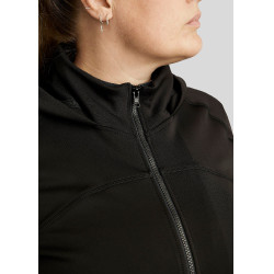 Sweat zippé Montar à capuche Liza femme Curve Negro