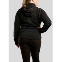 Sweat zippé Montar à capuche Liza femme Curve Negro