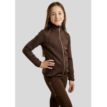 Sudadera con cremallera Montar MoFlora crystal rose gold niño