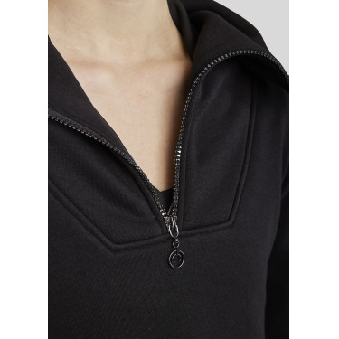 Sudadera Montar MoElla con cremallera de un cuarto para mujer Sudadera Montar MoElla con cremallera de un cuarto para mujer