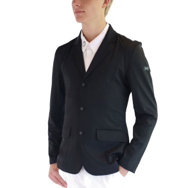 Chaqueta de concurso Montar hombre Negro