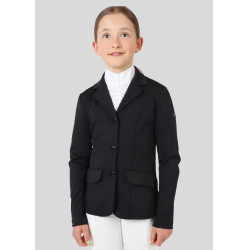Chaqueta de concurso Montar Junior tono sobre tono con cristales