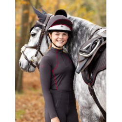 Ropa interior técnica LeMieux Young Rider Ceniza Burdeos