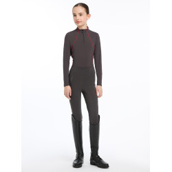 Ropa interior técnica LeMieux Young Rider Ceniza Burdeos
