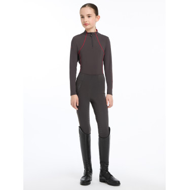 Ropa interior técnica LeMieux Young Rider Ceniza Burdeos