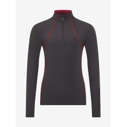 Ropa interior técnica LeMieux Young Rider Ceniza Burdeos