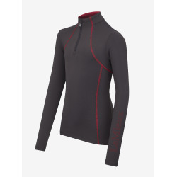 Ropa interior técnica LeMieux Young Rider Ceniza Burdeos